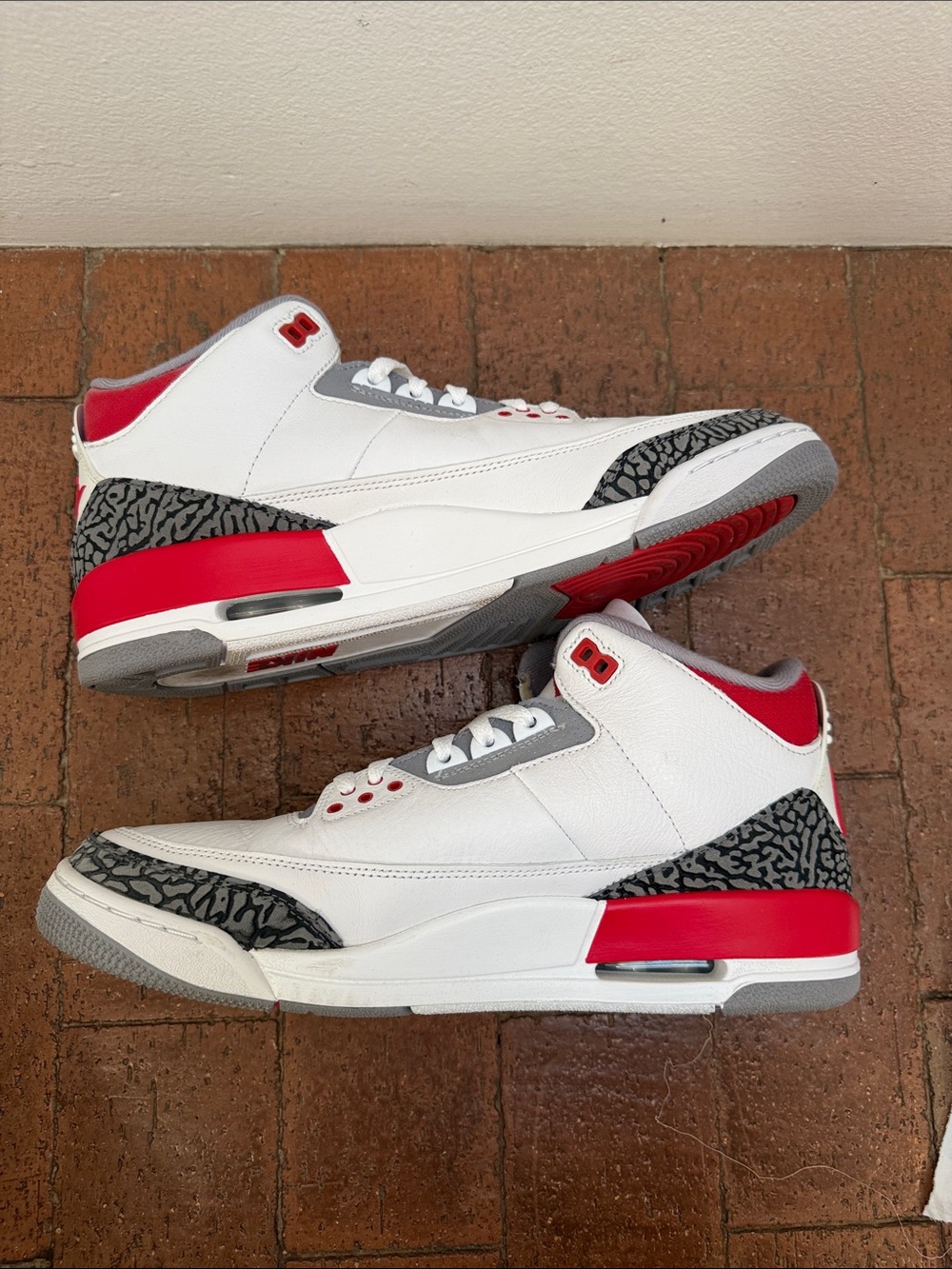 Nike Air Jordan 3 Retro White/Fire Red-Black